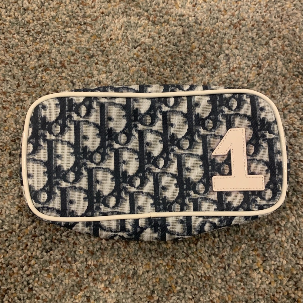 Vintage Christian Dior trotter zip pouch - like new!!!!
